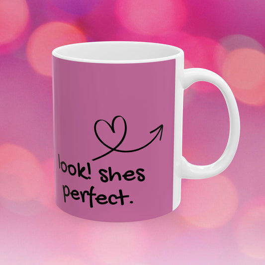 'Best Wife Ever' Pink Ceramic Mug — 11oz Gift-