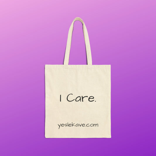 You Matter Cotton Canvas Tote Bag