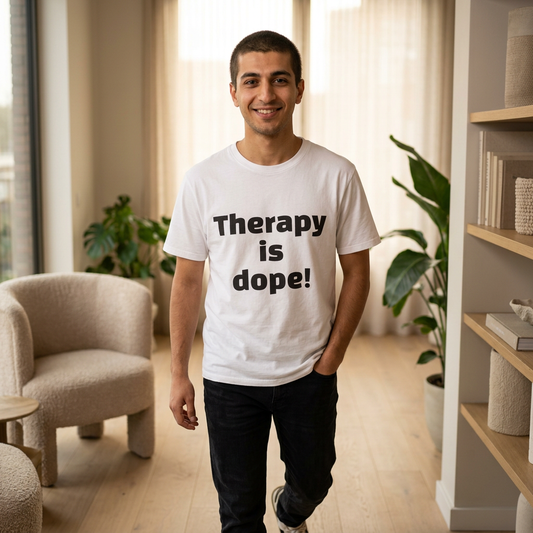 Therapy Is Dope T-Shirt — Mental Health Awareness Tee
