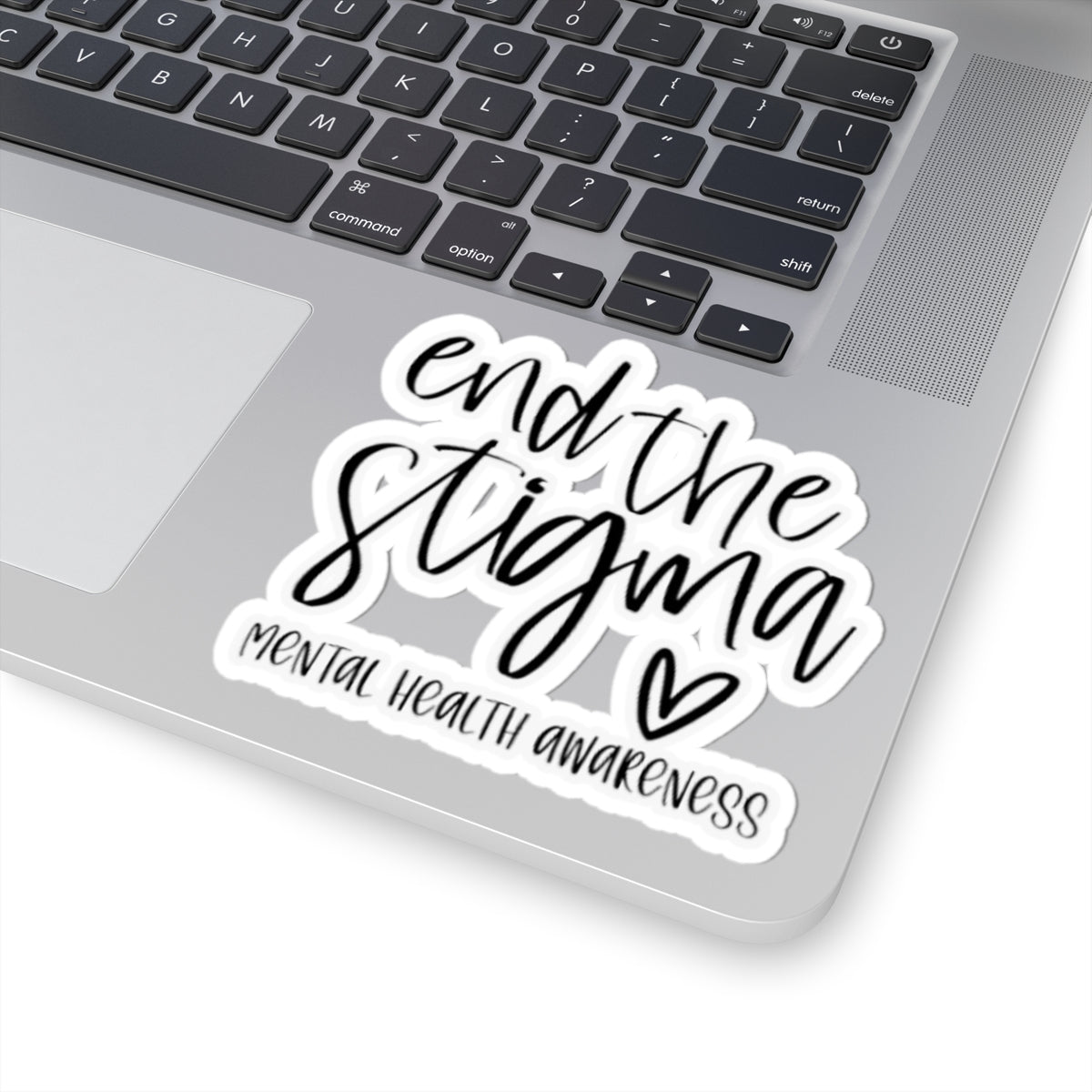 Mental Health Awareness Sticker — "End the Stigma" Kiss-Cut Vinyl