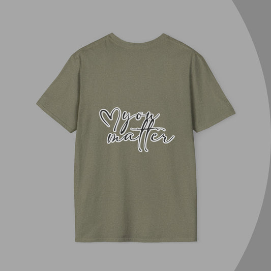 Suicide Awareness Unisex Softstyle T-Shirt (women)