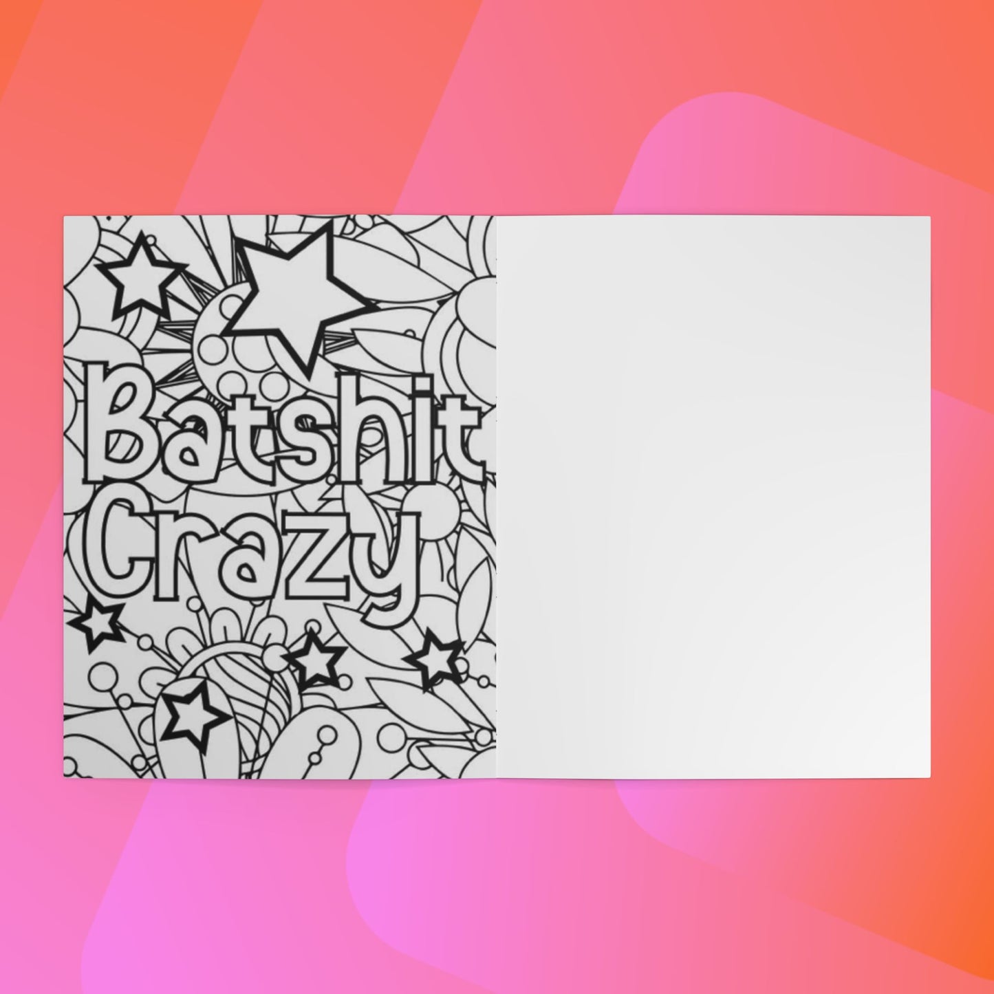 Adult Coloring Book — Shades of Sarcasm: ‘Humans Are So Stupid’ Funny Dark Humor Coloring Book