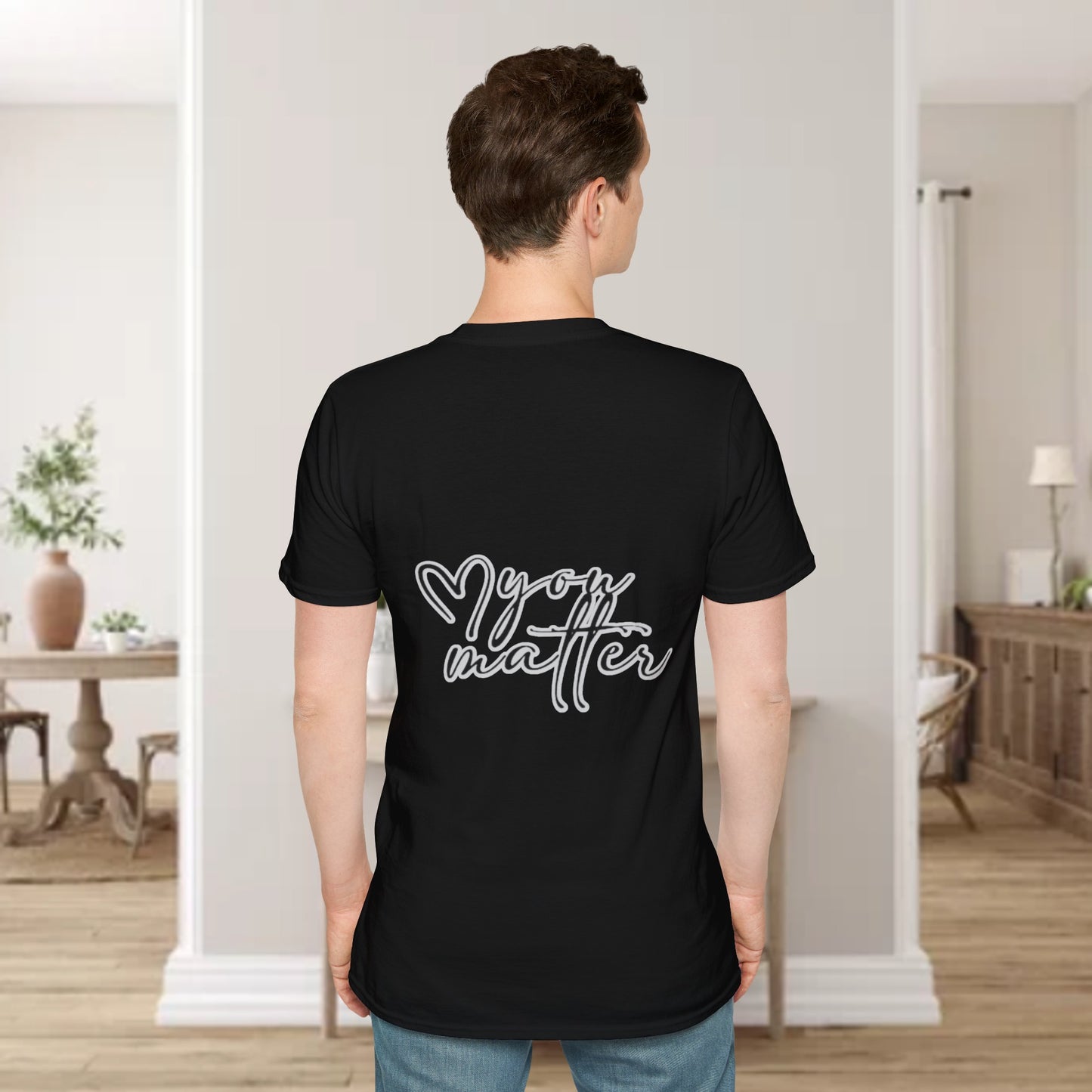 Suicide Awareness Unisex Softstyle T-Shirt (men’s)