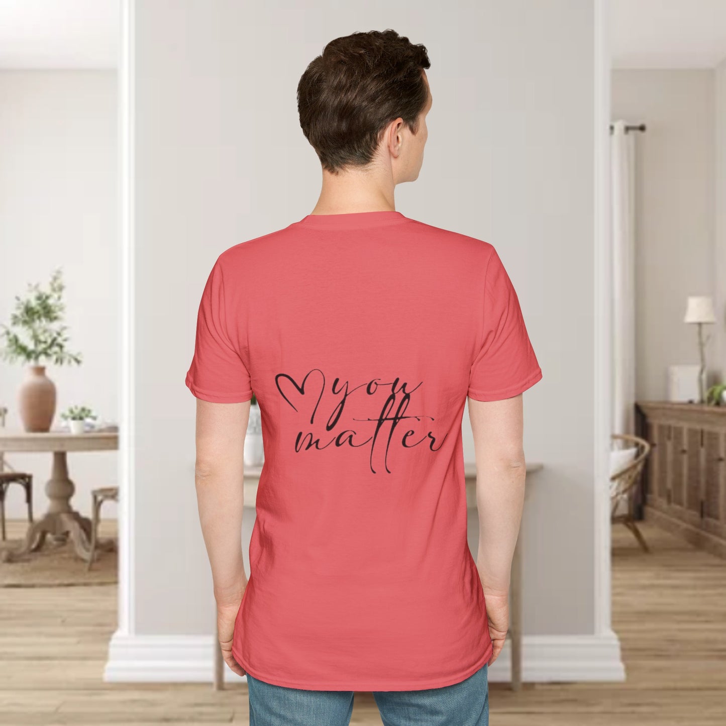 Suicide Awareness Unisex Softstyle T-Shirt (men’s)