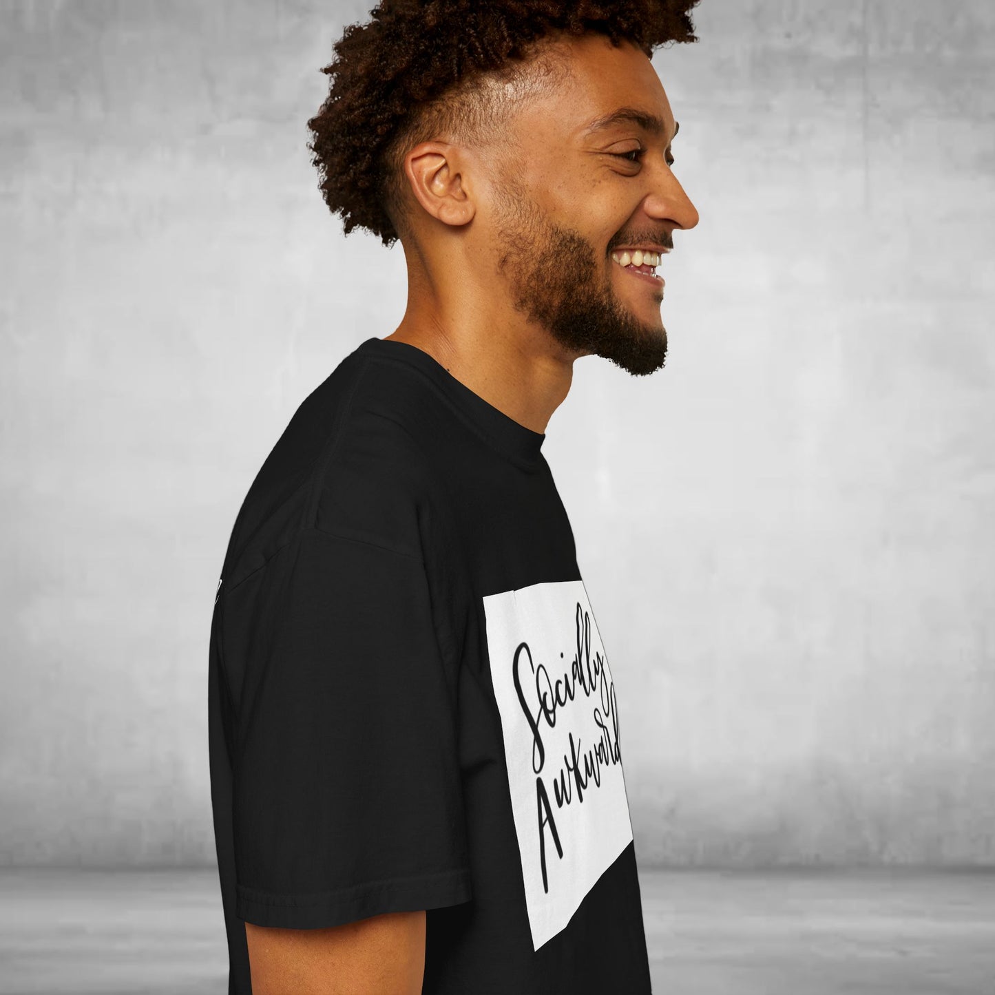 Socially Awkward Unisex Tee, Casual Wear, Gift for Introverts, Funny Shirt, Trendy Fashion