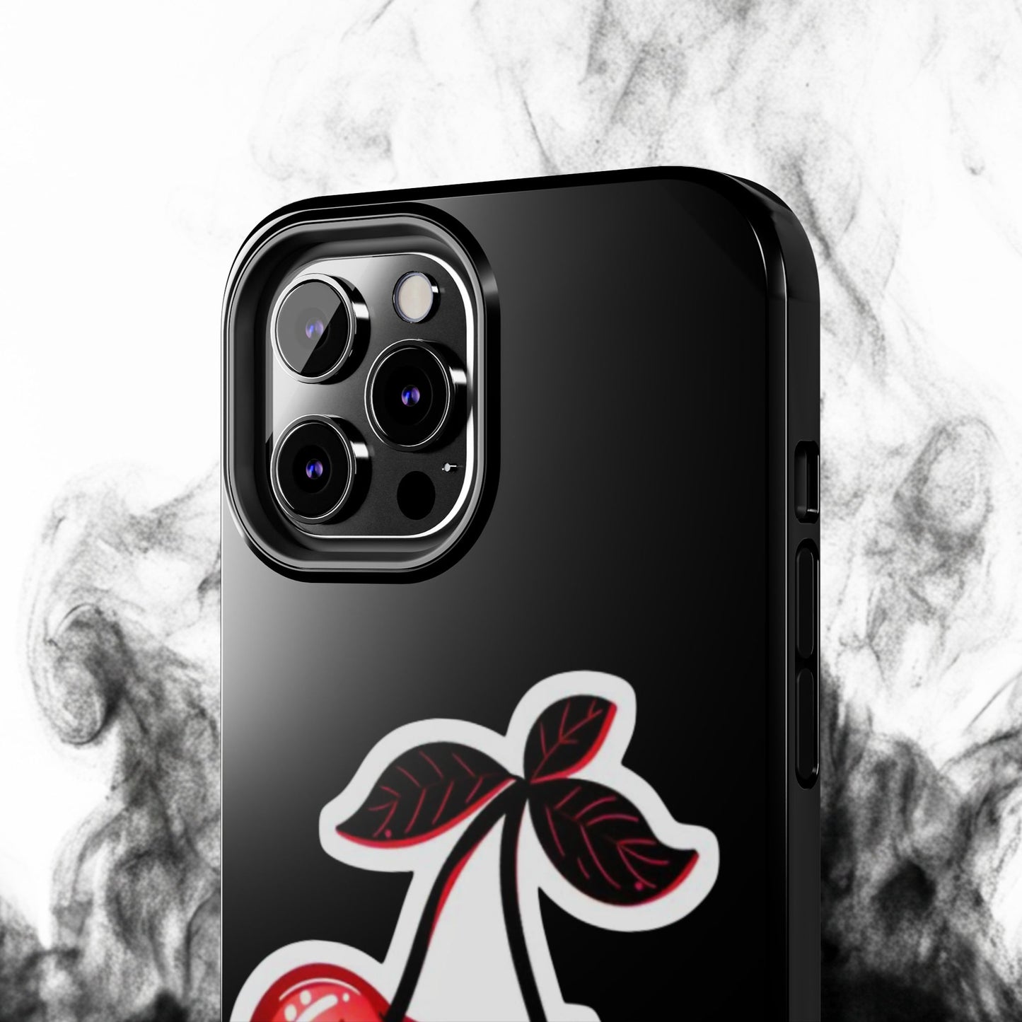Tough Phone Case — Dripping Skull Cherries Graphic