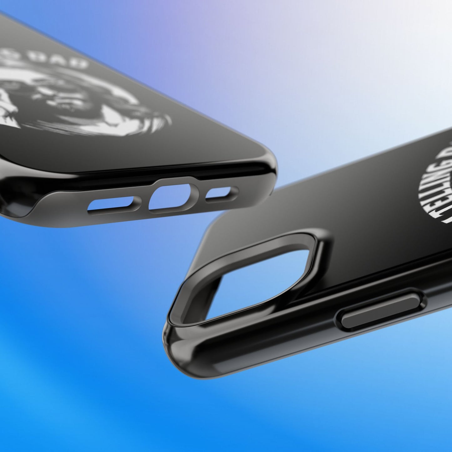 Phone Case — “I’m Telling Dad” Retro Jesus Graphic Impact-Resistant Case