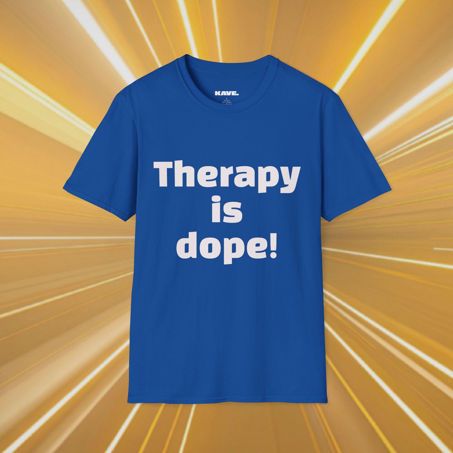 Therapy Is Dope T-Shirt —  Mental Health Awareness Tee