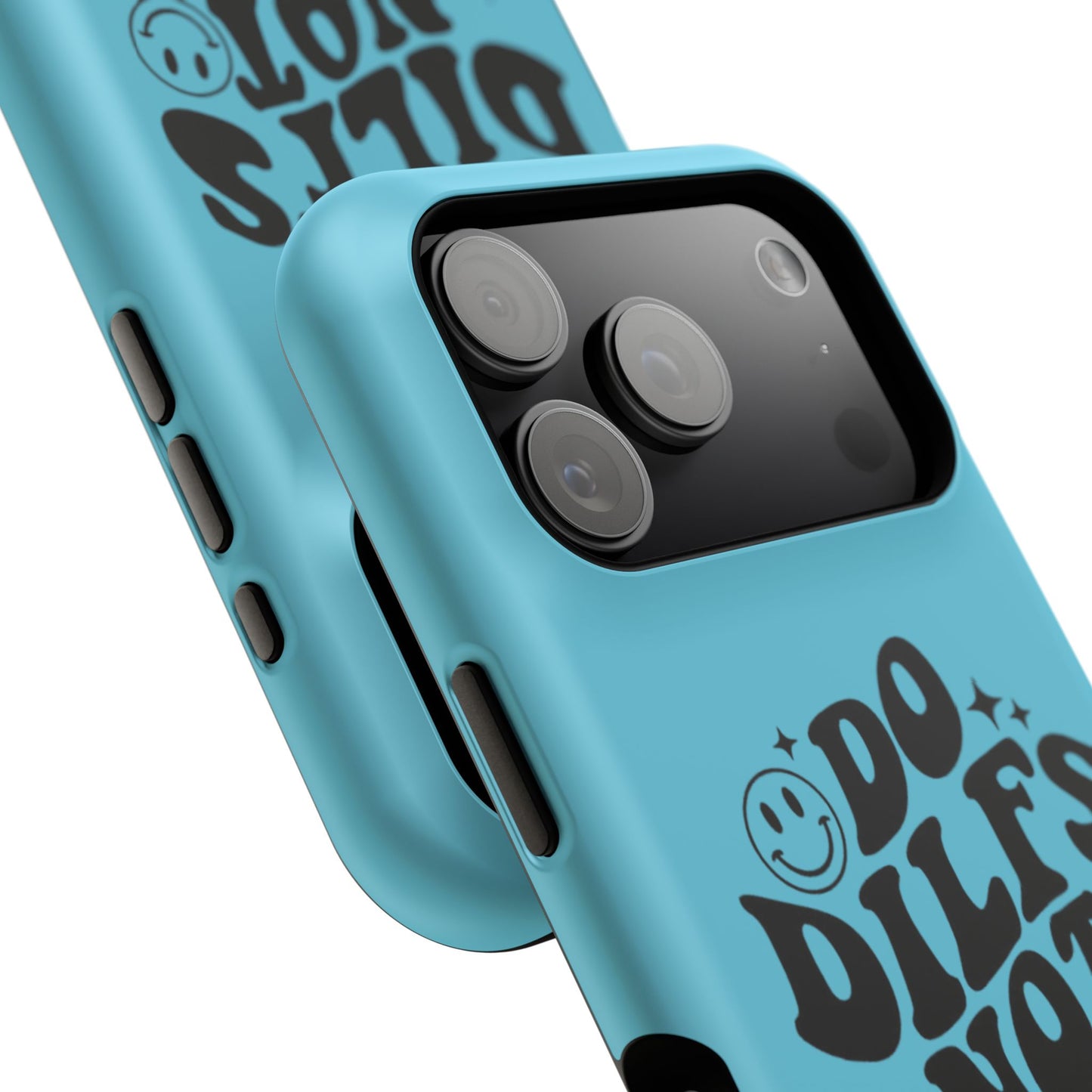 Phone Case — "Do Dilfs Not Drugs" Retro Smiley Impact-Resistant Case