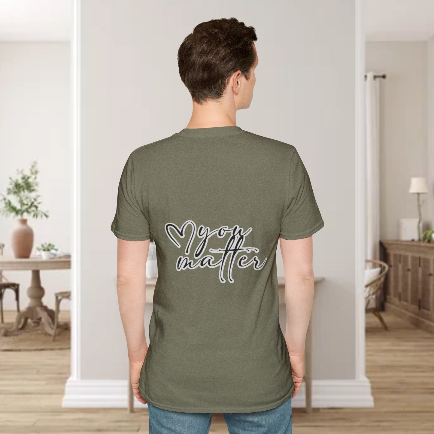Suicide Awareness Unisex Softstyle T-Shirt (men’s)