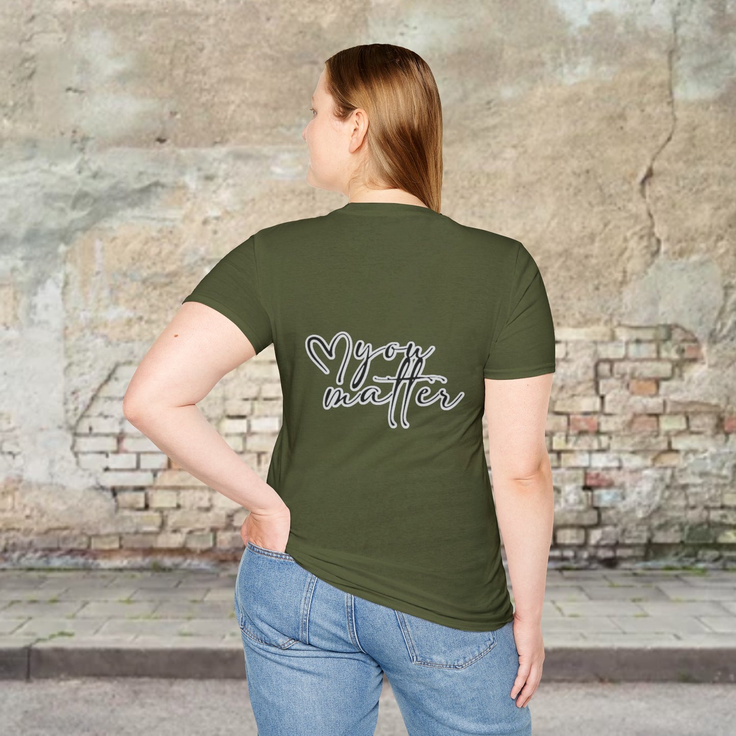 Suicide Awareness Unisex Softstyle T-Shirt (women)