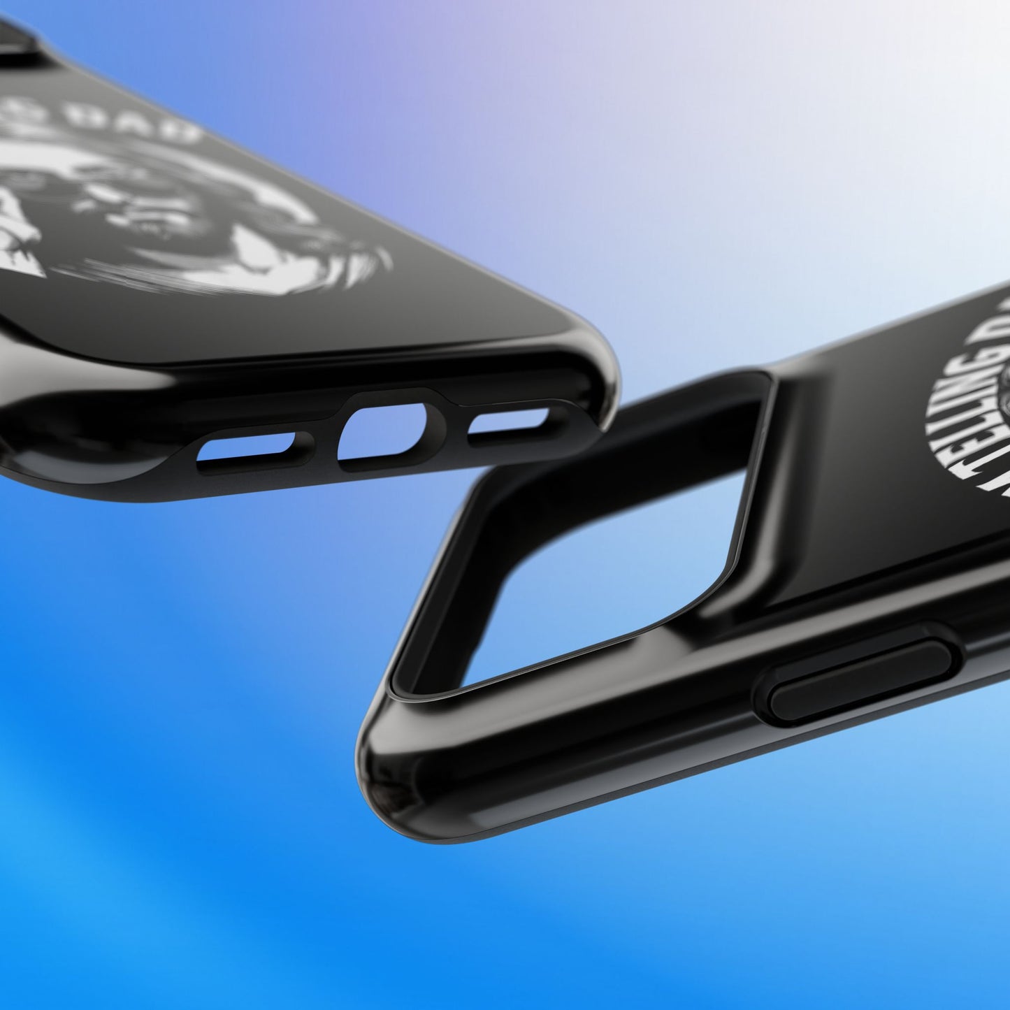 Phone Case — “I’m Telling Dad” Retro Jesus Graphic Impact-Resistant Case