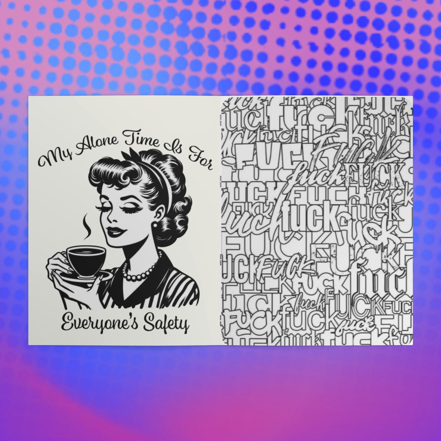 Adult Coloring Book — Shades of Sarcasm: ‘Humans Are So Stupid’ Funny Dark Humor Coloring Book
