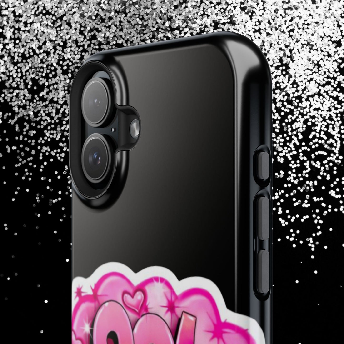 Impact-Resistant Case — "90's Baby" Pink Retro Graphic