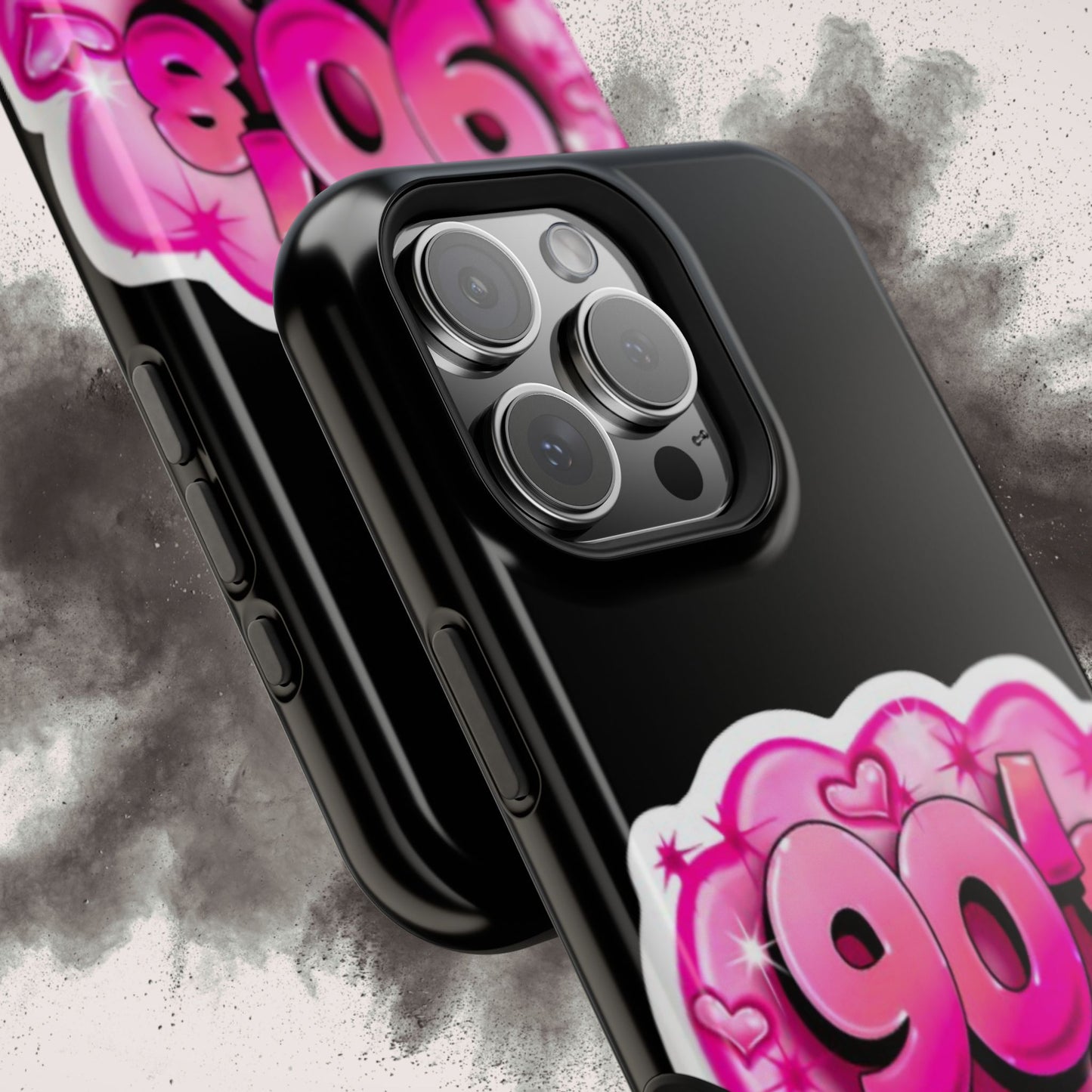 Impact-Resistant Case — "90's Baby" Pink Retro Graphic