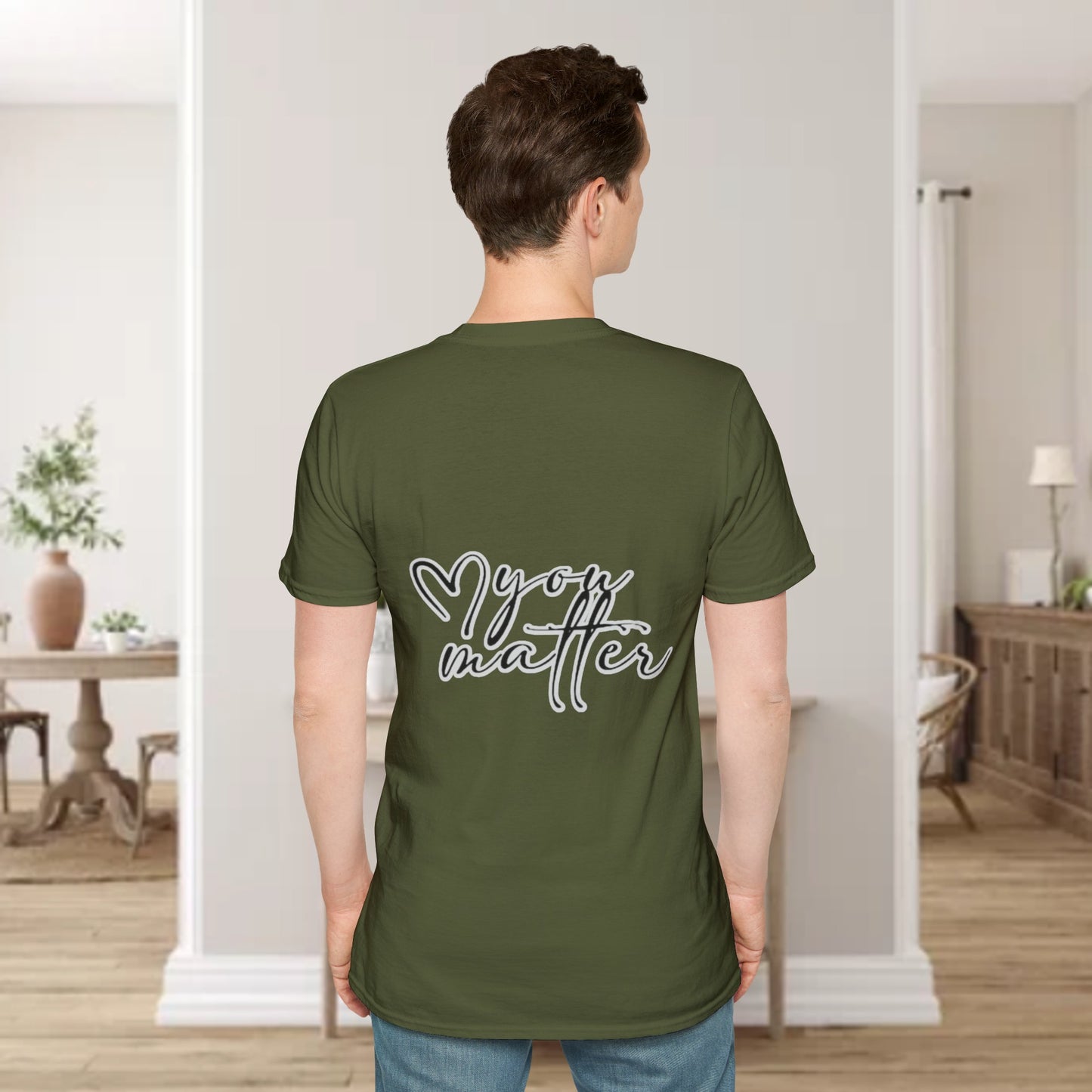 Suicide Awareness Unisex Softstyle T-Shirt (men’s)