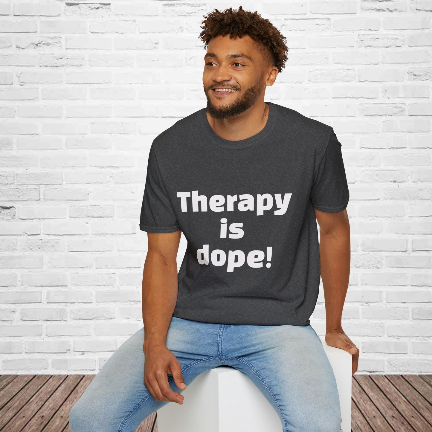 Therapy Is Dope T-Shirt —  Mental Health Awareness Tee