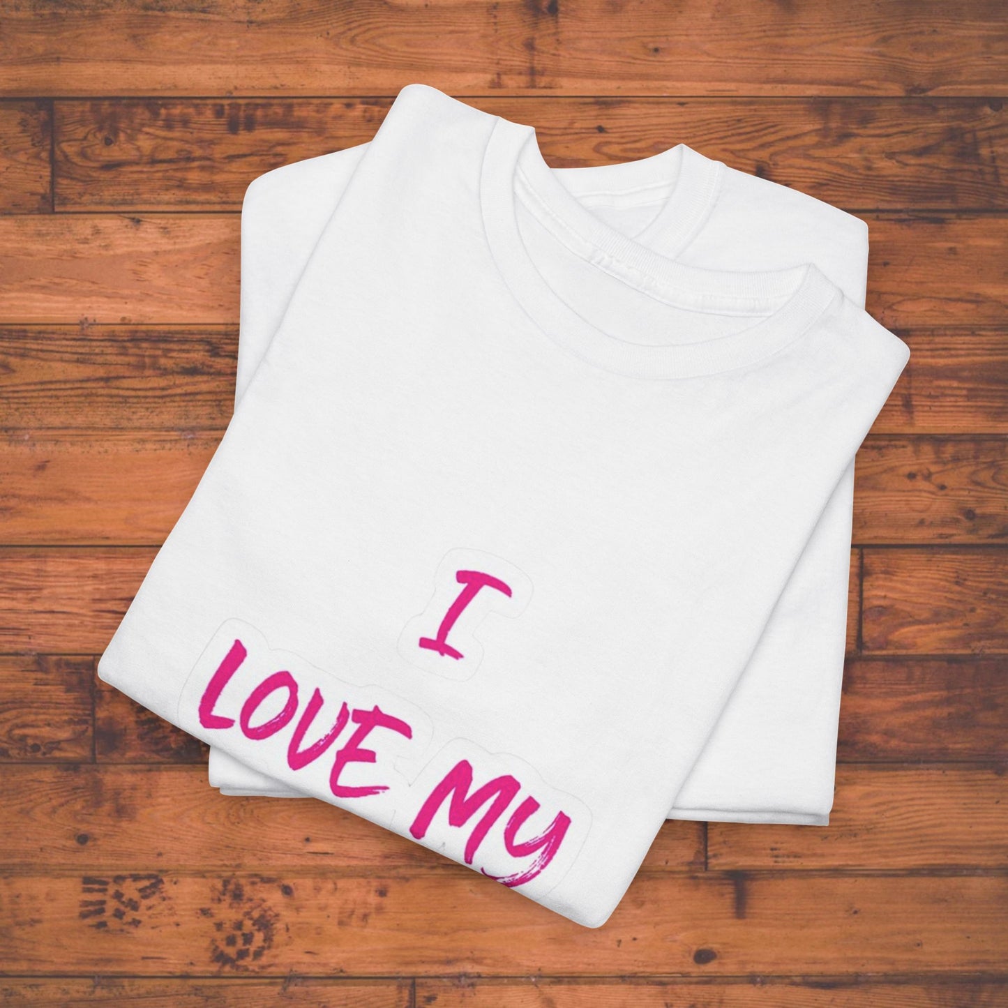 I Love My Smokin' Hot Husband T-Shirt — Funny Romantic Tee for Wives, Anniversary & Valentine's Gift
