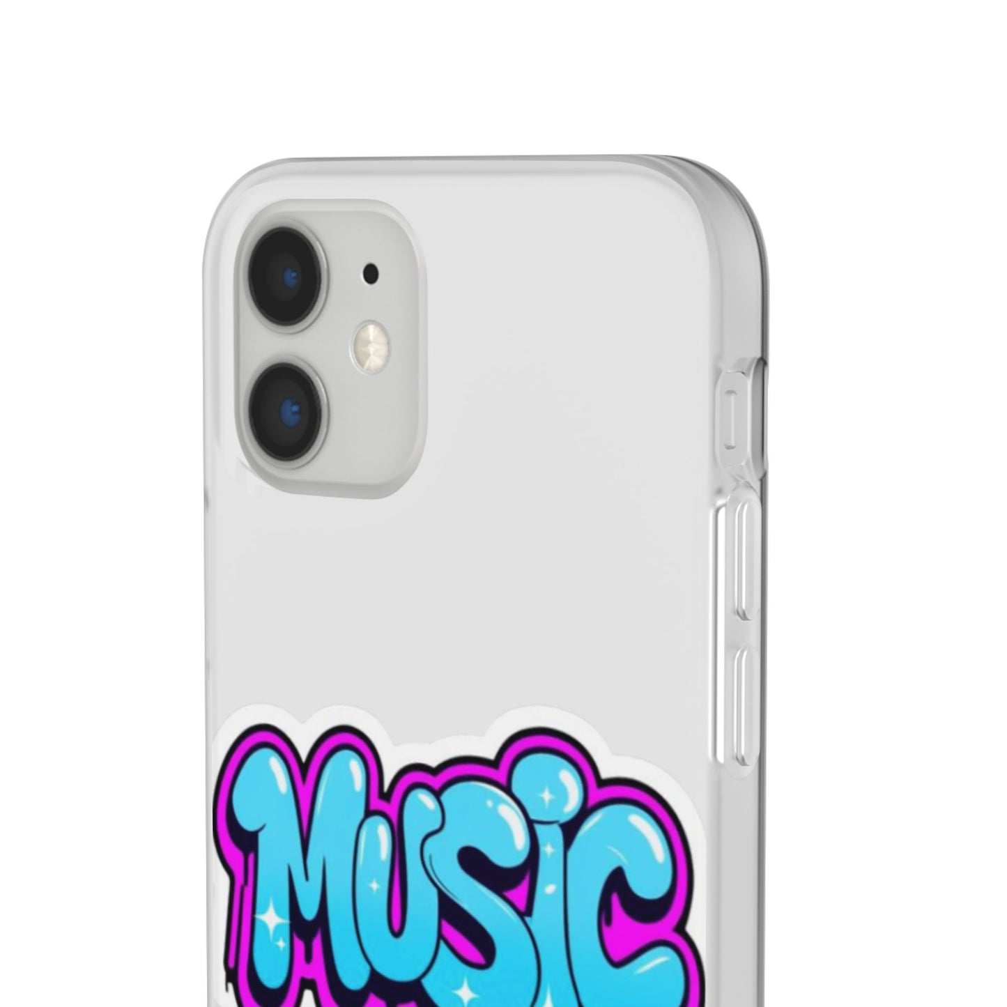 Music Graffiti Phone Case — Trendy Flexible Protective Cover
