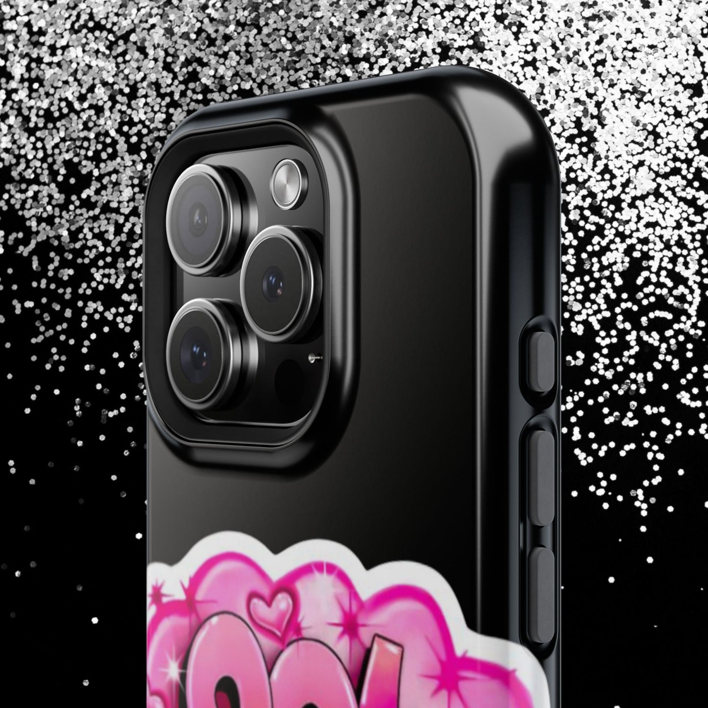 Impact-Resistant Case — "90's Baby" Pink Retro Graphic