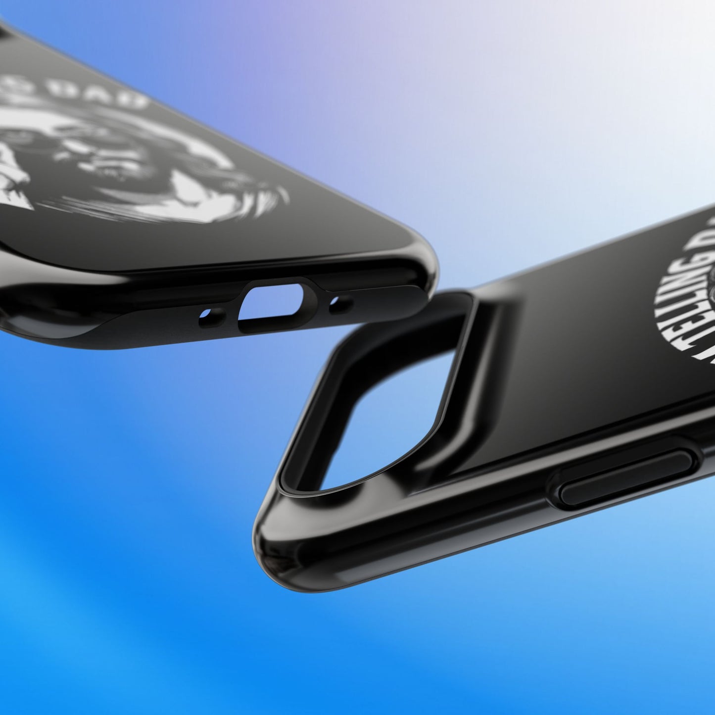 Phone Case — “I’m Telling Dad” Retro Jesus Graphic Impact-Resistant Case