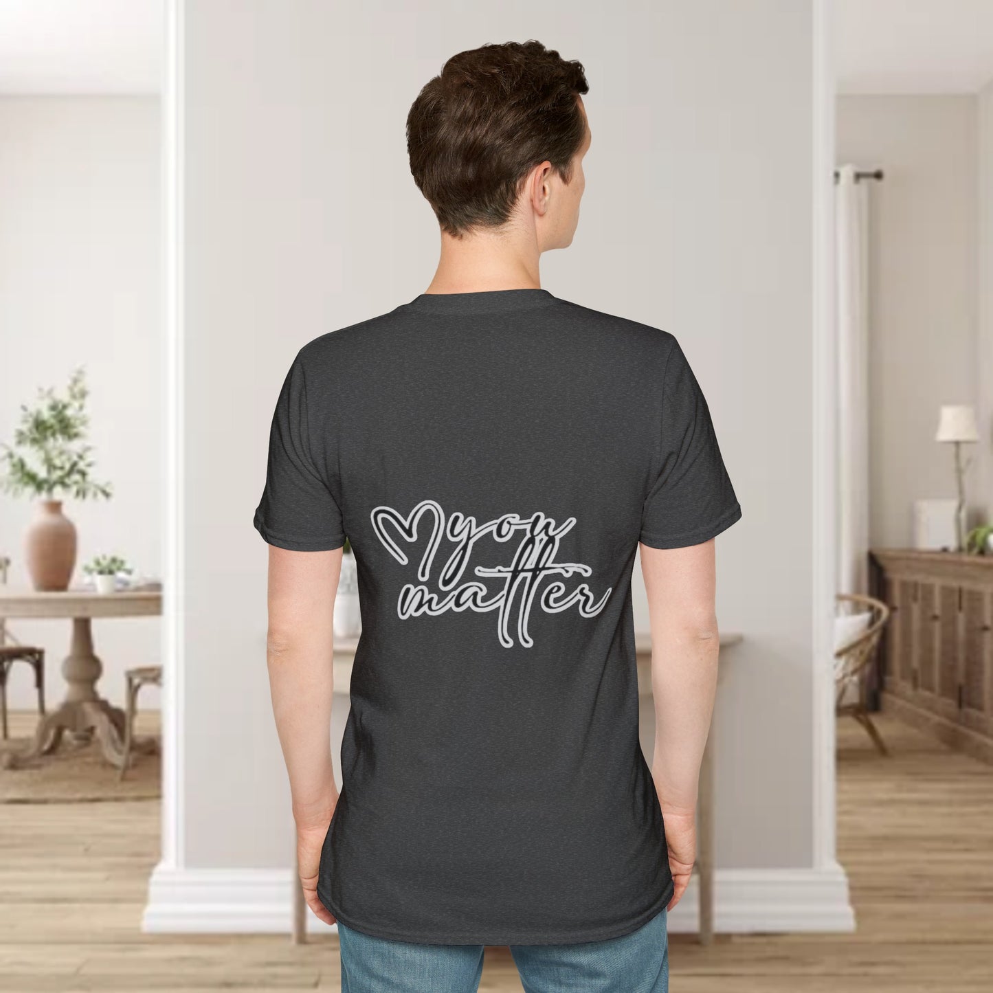 Suicide Awareness Unisex Softstyle T-Shirt (men’s)