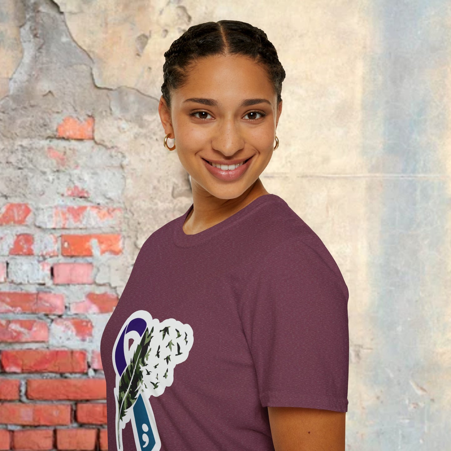 Suicide Awareness Unisex Softstyle T-Shirt (women)