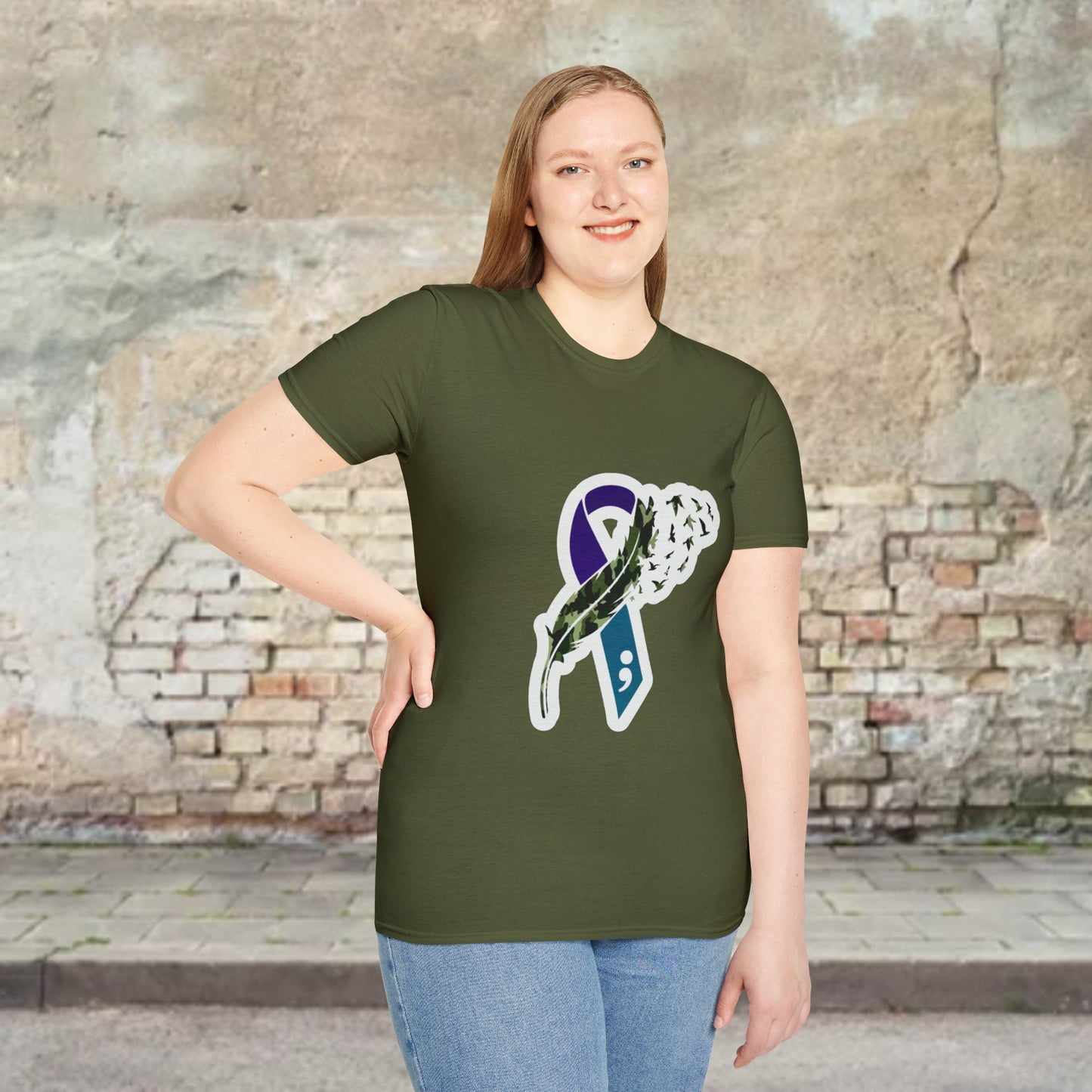 Suicide Awareness Unisex Softstyle T-Shirt (women)