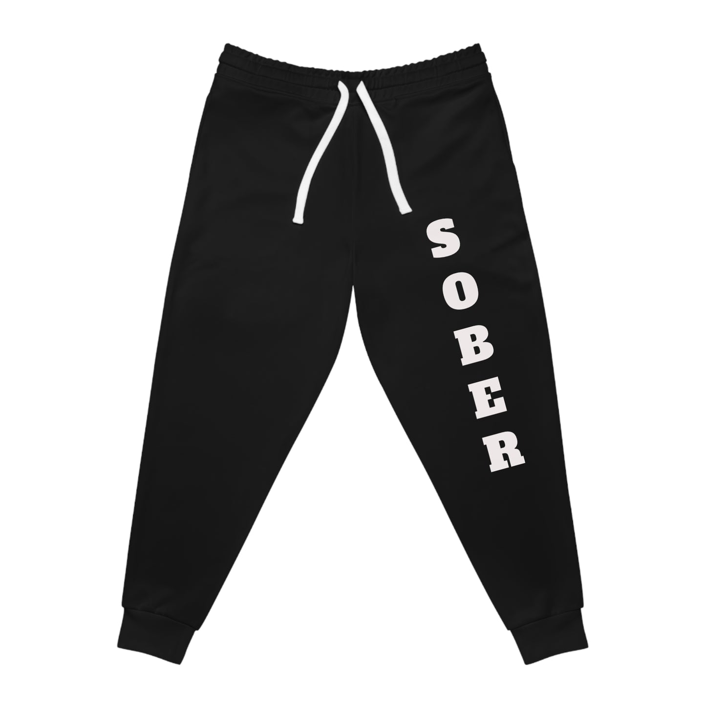 Sober Athletic Joggers — Motivational Recovery Sweatpants
