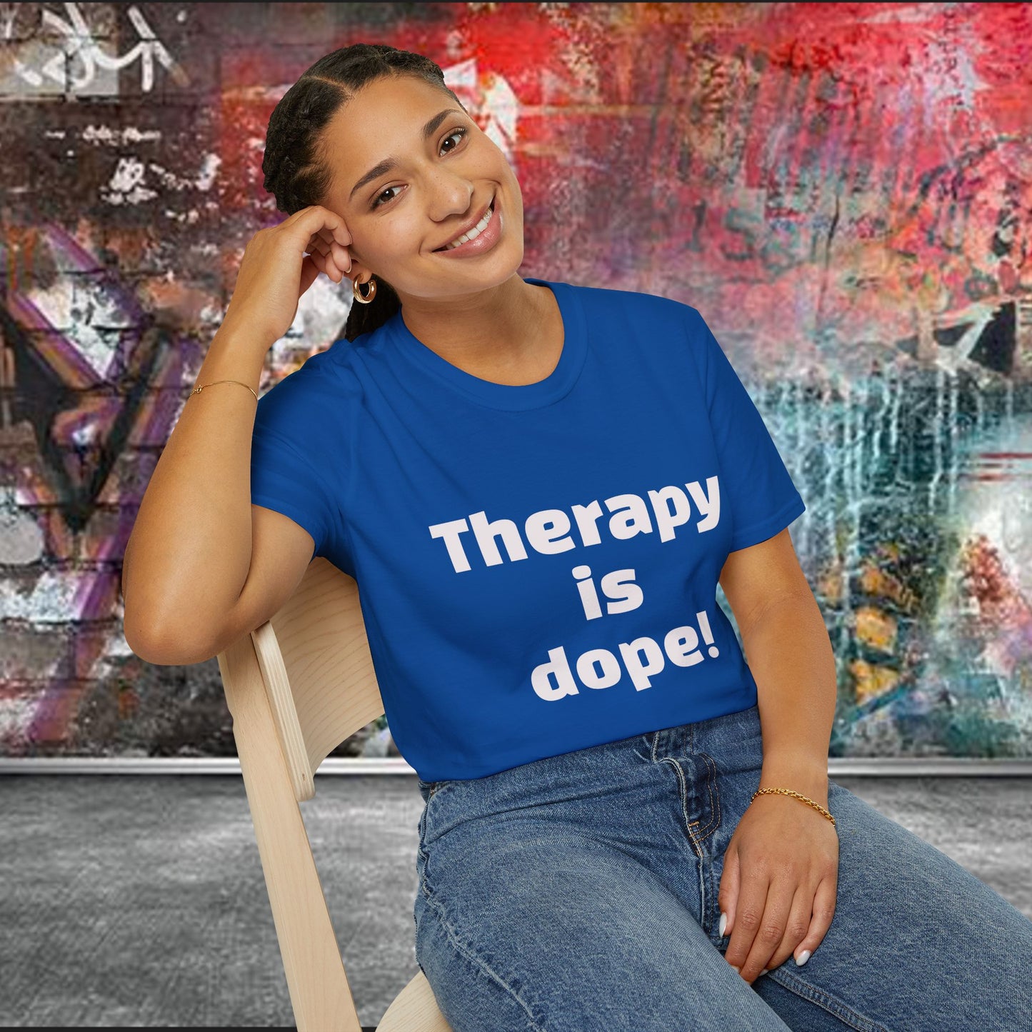 Therapy Is Dope T-Shirt —  Mental Health Awareness Tee