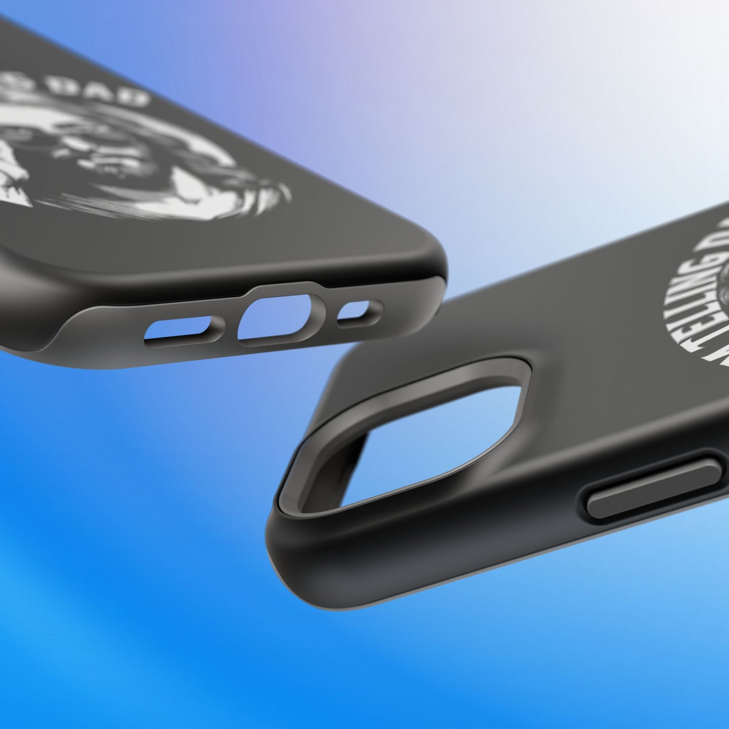 Phone Case — “I’m Telling Dad” Retro Jesus Graphic Impact-Resistant Case