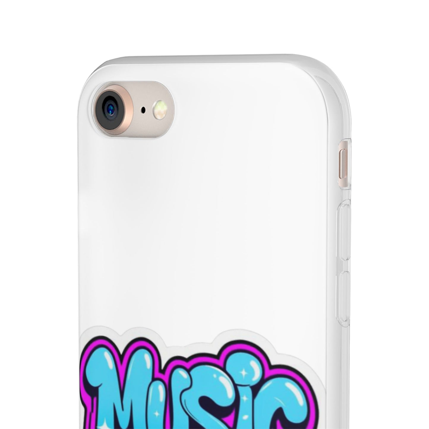 Music Graffiti Phone Case — Trendy Flexible Protective Cover