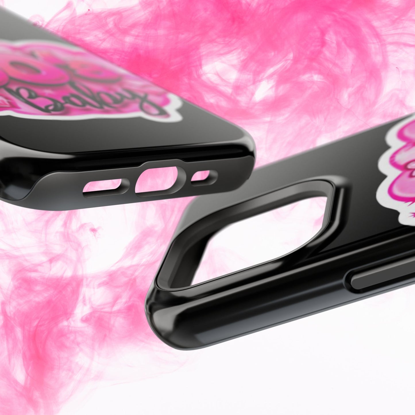 Impact-Resistant Case — "90's Baby" Pink Retro Graphic
