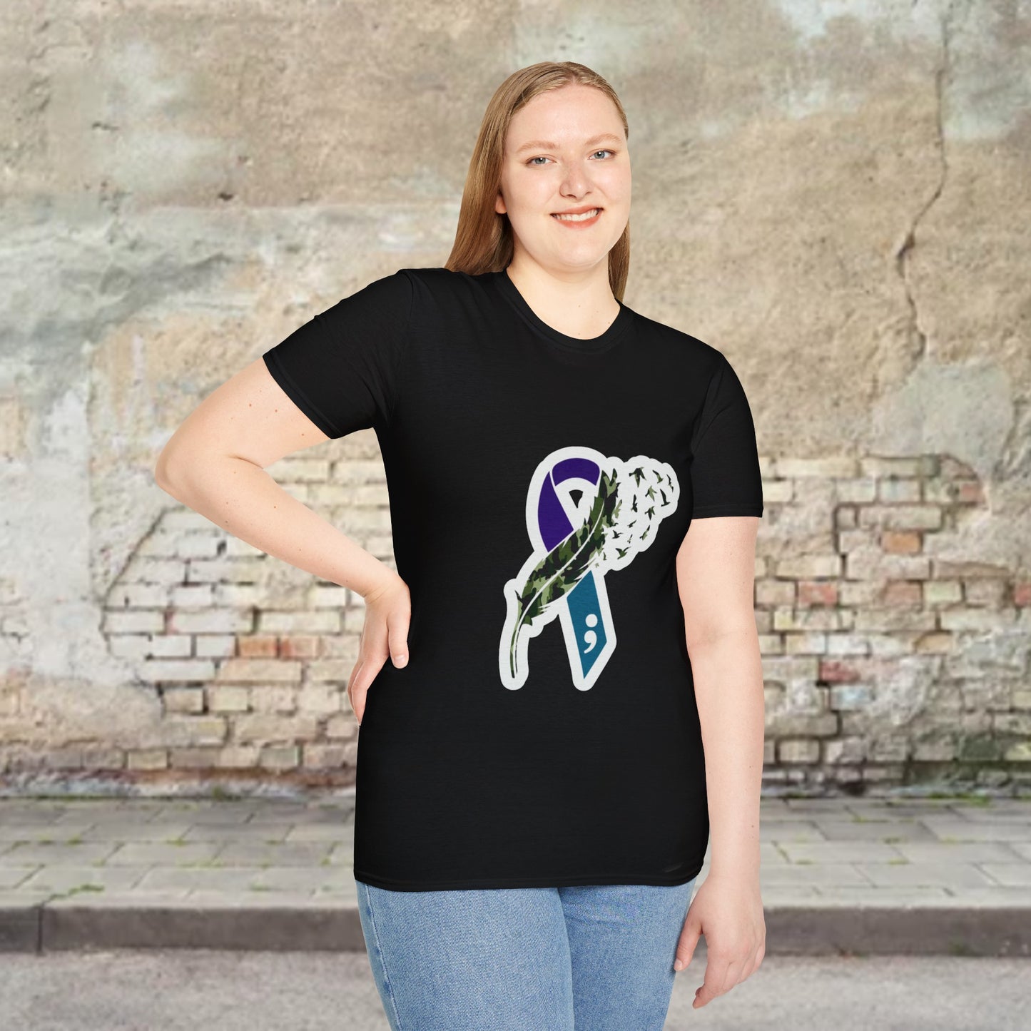 Suicide Awareness Unisex Softstyle T-Shirt (women)