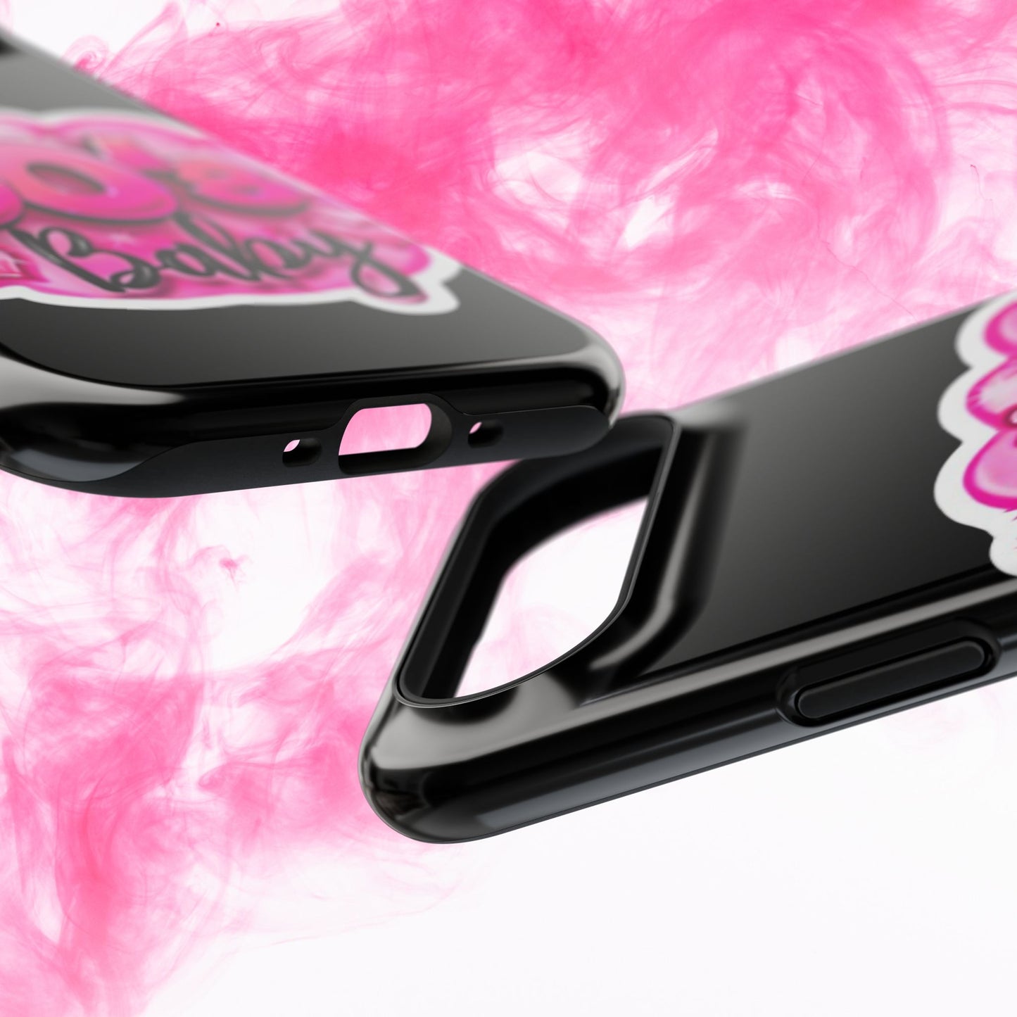 Impact-Resistant Case — "90's Baby" Pink Retro Graphic