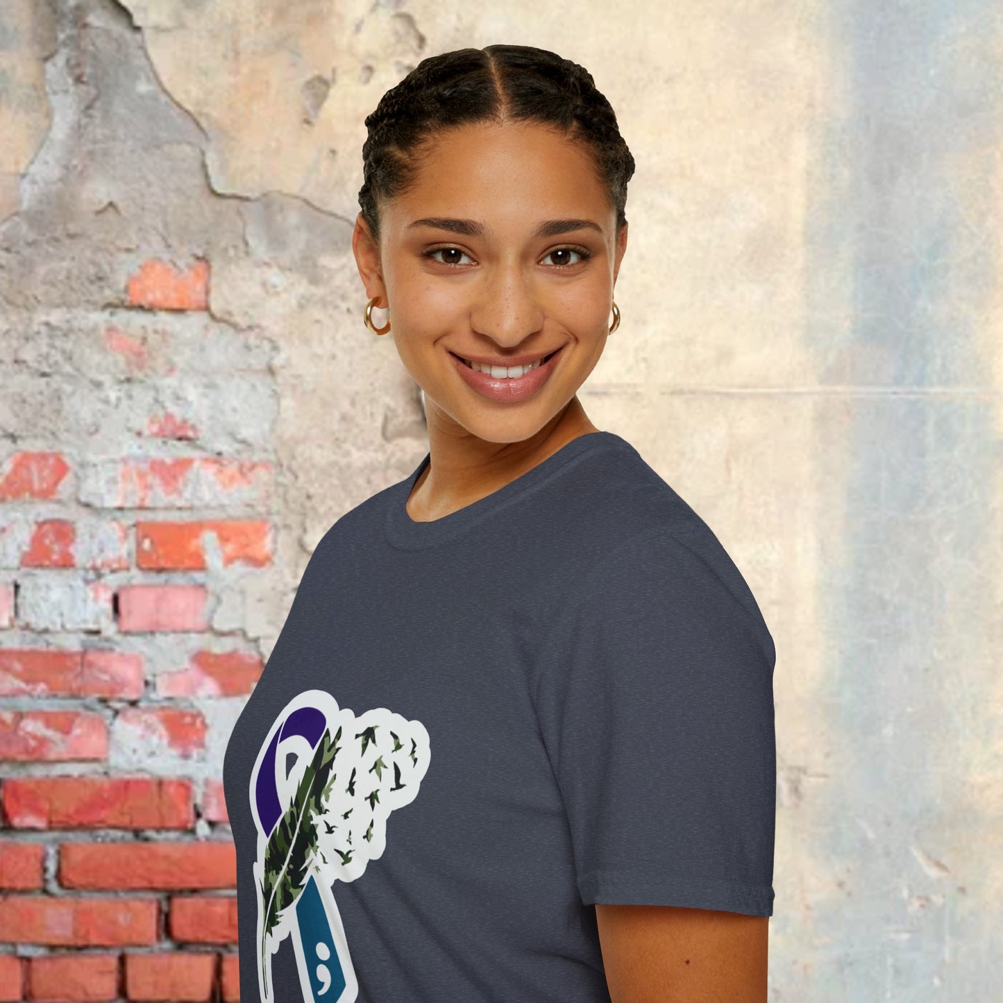 Suicide Awareness Unisex Softstyle T-Shirt (women)