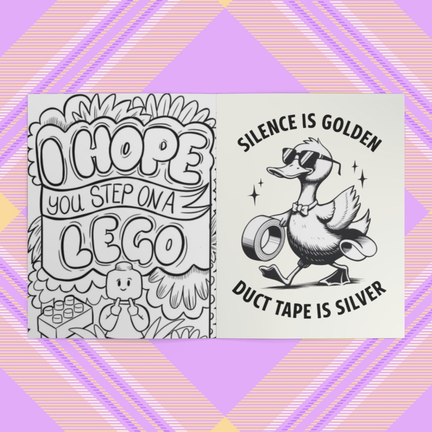 Adult Coloring Book — Shades of Sarcasm: ‘Humans Are So Stupid’ Funny Dark Humor Coloring Book