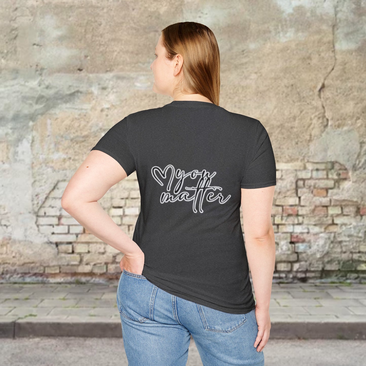 Suicide Awareness Unisex Softstyle T-Shirt (women)