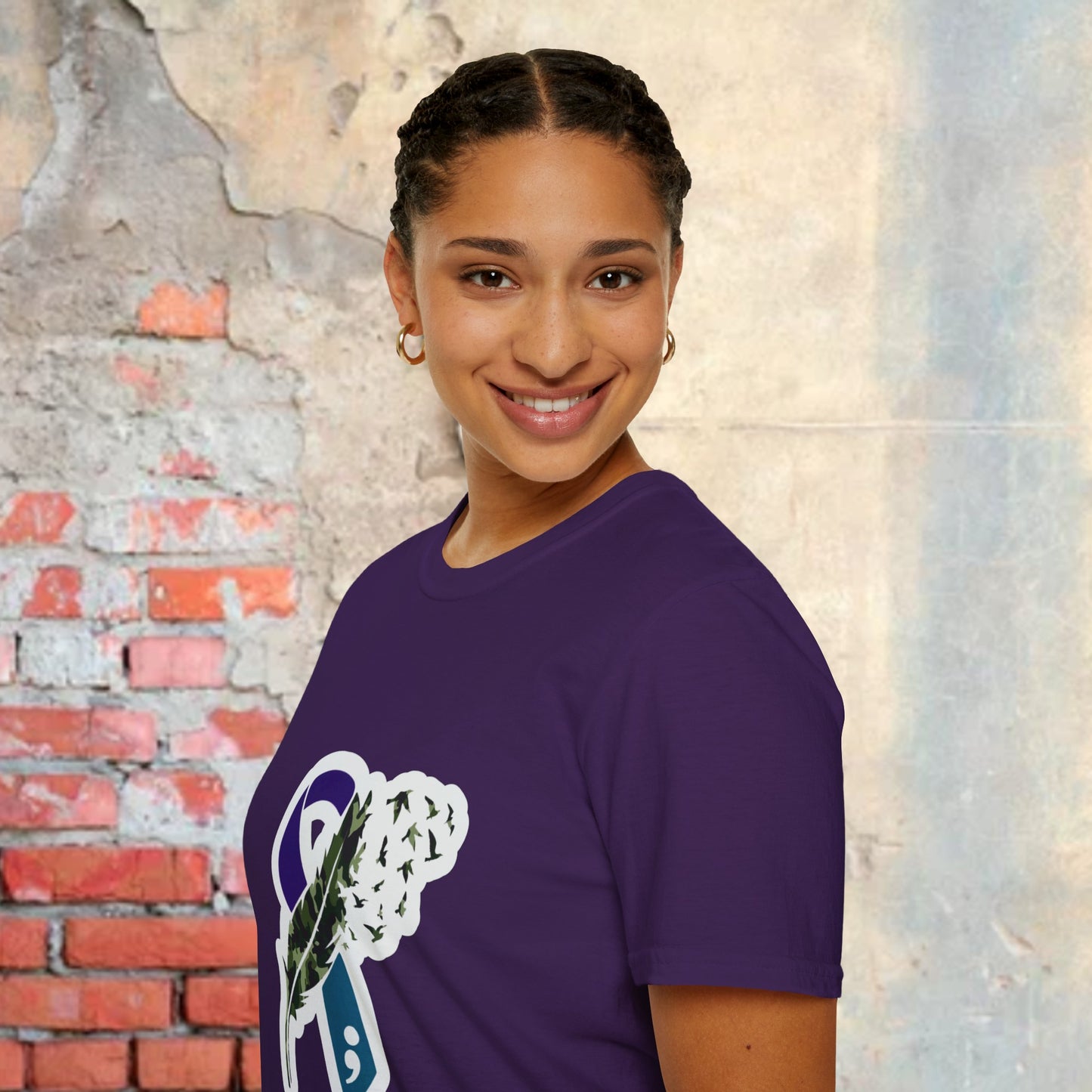 Suicide Awareness Unisex Softstyle T-Shirt (women)