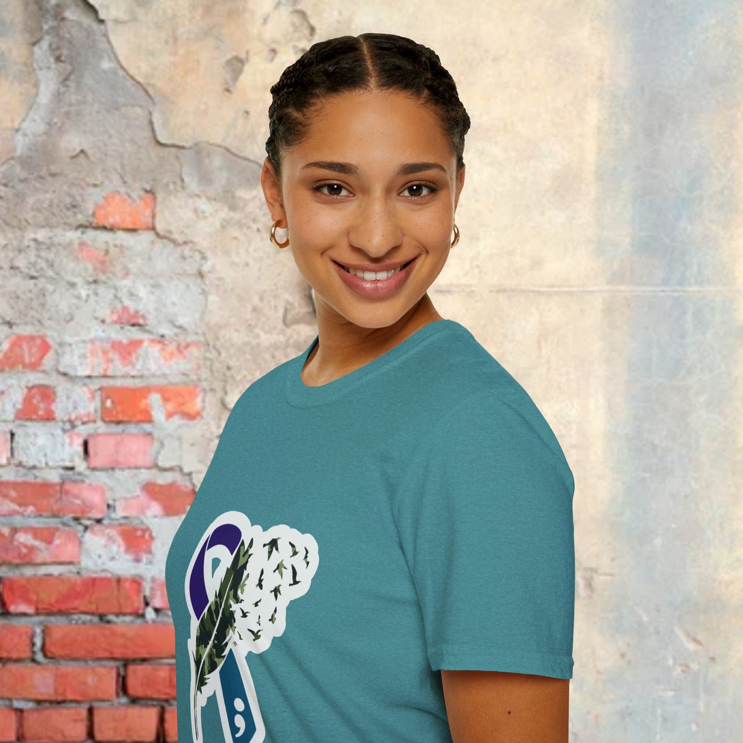 Suicide Awareness Unisex Softstyle T-Shirt (women)