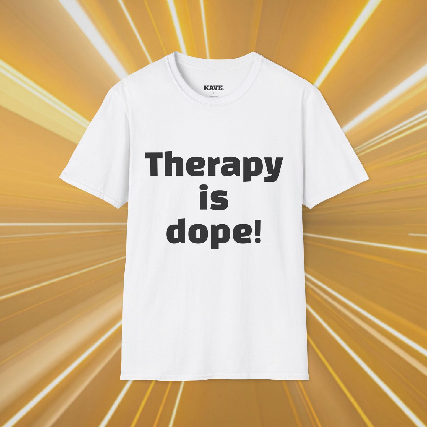 Therapy Is Dope T-Shirt —  Mental Health Awareness Tee