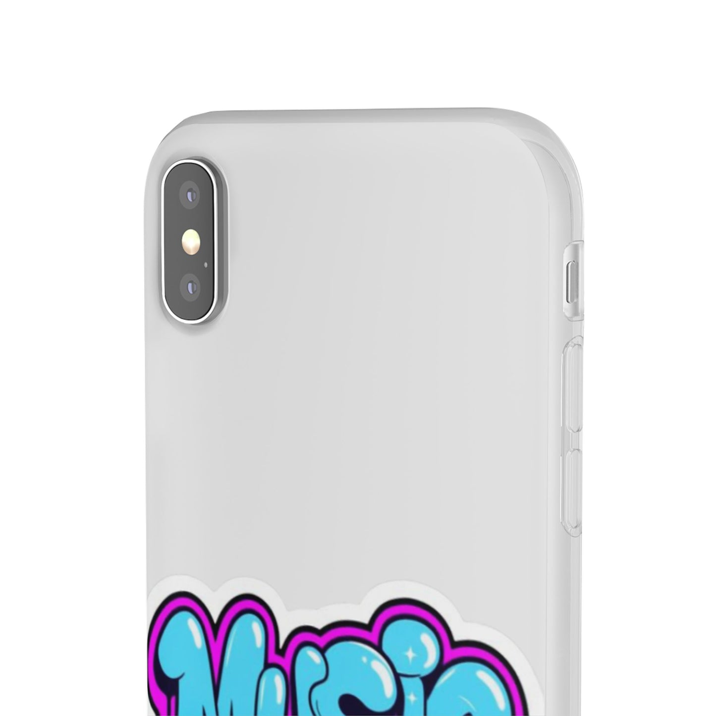 Music Graffiti Phone Case — Trendy Flexible Protective Cover