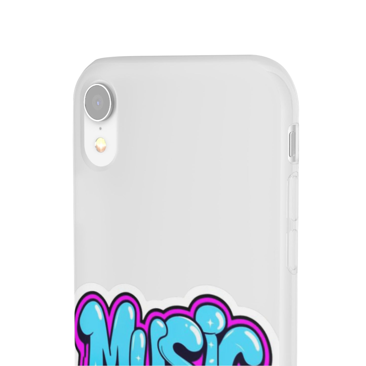 Music Graffiti Phone Case — Trendy Flexible Protective Cover