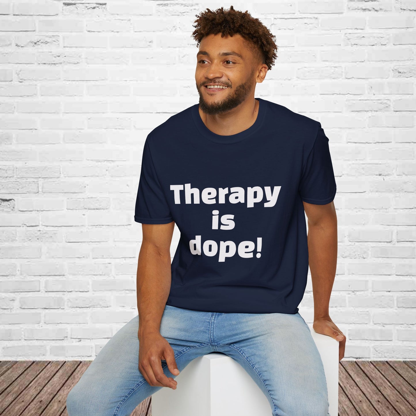 Therapy Is Dope T-Shirt —  Mental Health Awareness Tee