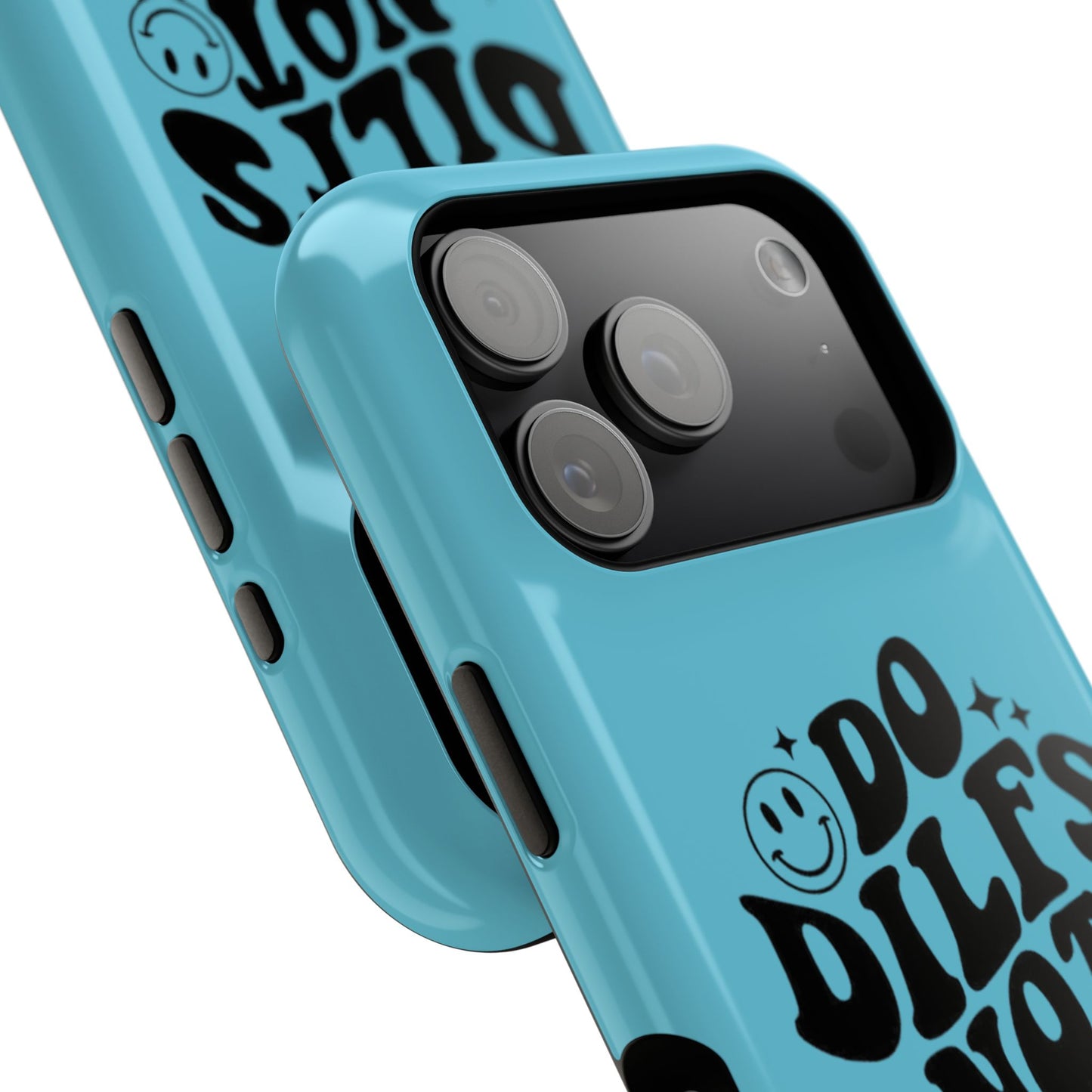 Phone Case — "Do Dilfs Not Drugs" Retro Smiley Impact-Resistant Case