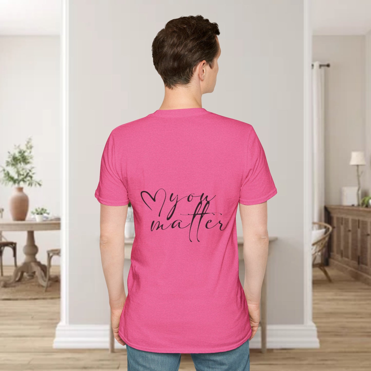 Suicide Awareness Unisex Softstyle T-Shirt (men’s)