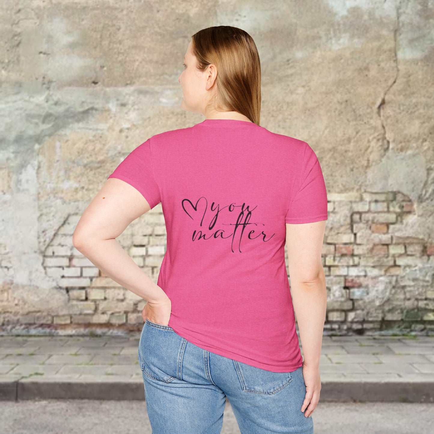 Suicide Awareness Unisex Softstyle T-Shirt (women)