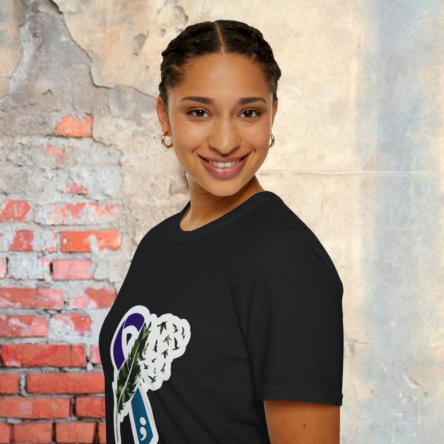 Suicide Awareness Unisex Softstyle T-Shirt (women)