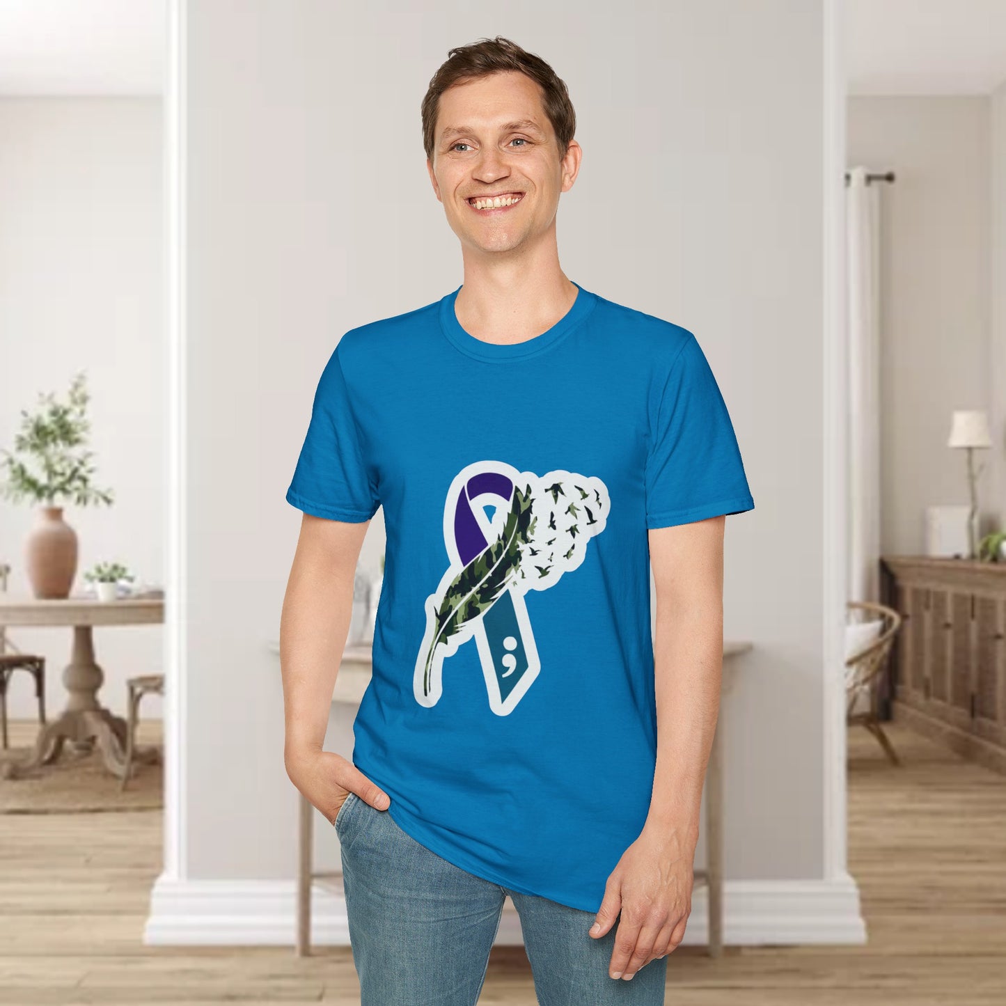 Suicide Awareness Unisex Softstyle T-Shirt (women)