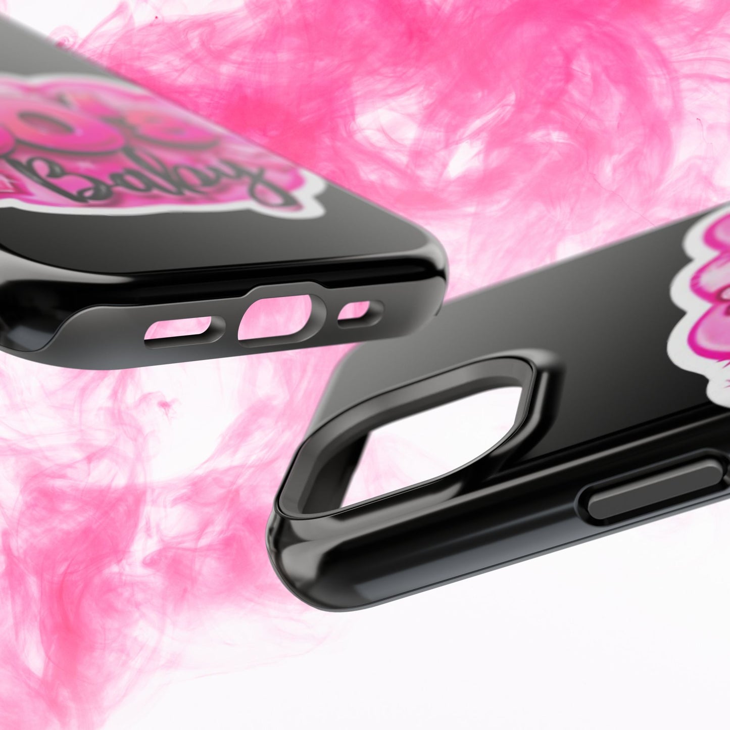 Impact-Resistant Case — "90's Baby" Pink Retro Graphic